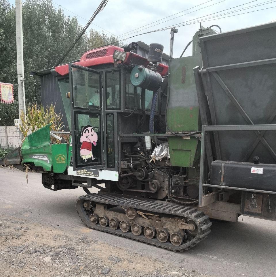 铁岭地区处理22年拉法山履带3行玉米收割机