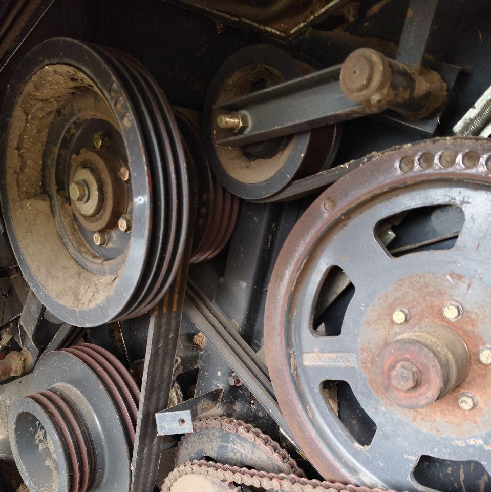 焦作地区处理谷物联合收割机