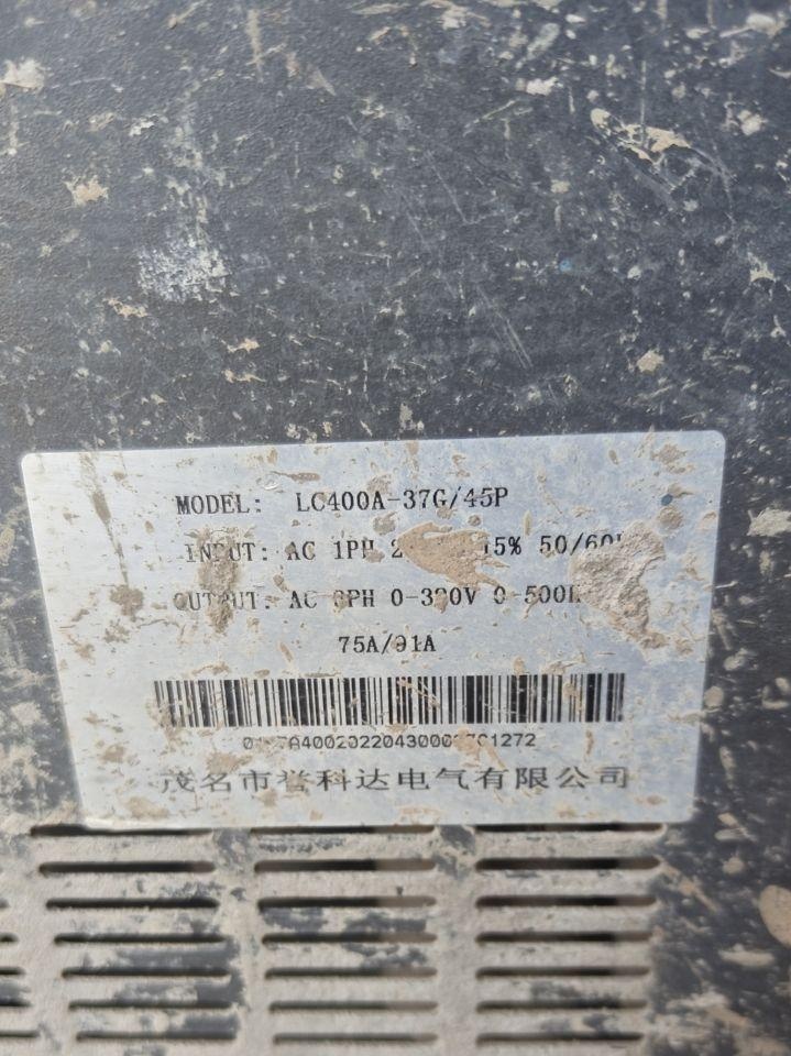 崇左地区处理37千瓦220V转380V变频器