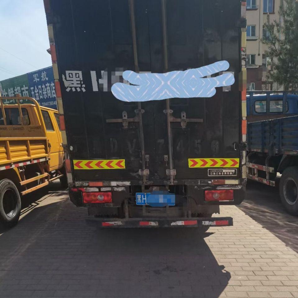 鹤岗地区处理江铃 顺达 厢式货车 国4