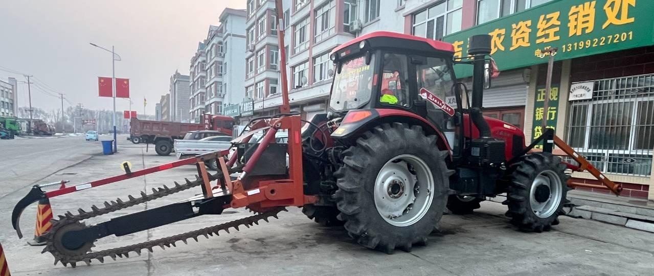 双鸭山地区处理冻土开沟机