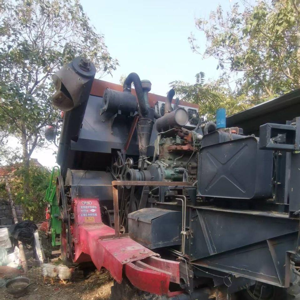 潍坊地区处理中收70小麦收割机