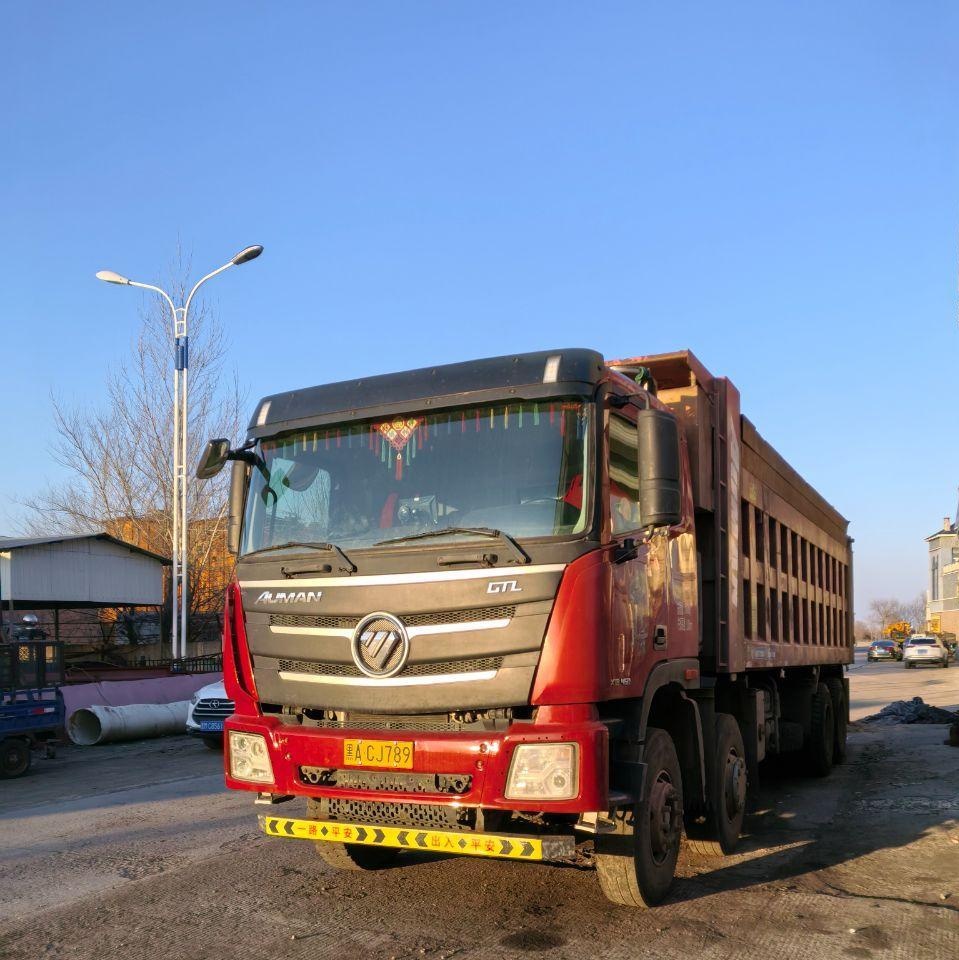 哈尔滨地区处理福田欧曼 自卸车 国5