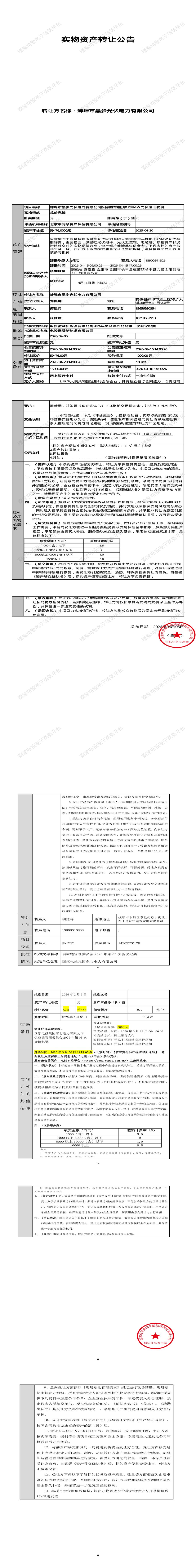 4月20日合肥市光伏电力公司拆除的车棚顶0.289MW光伏废旧物资处置招标公告