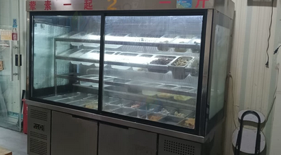 厦门市地区处理麻辣烫展示柜