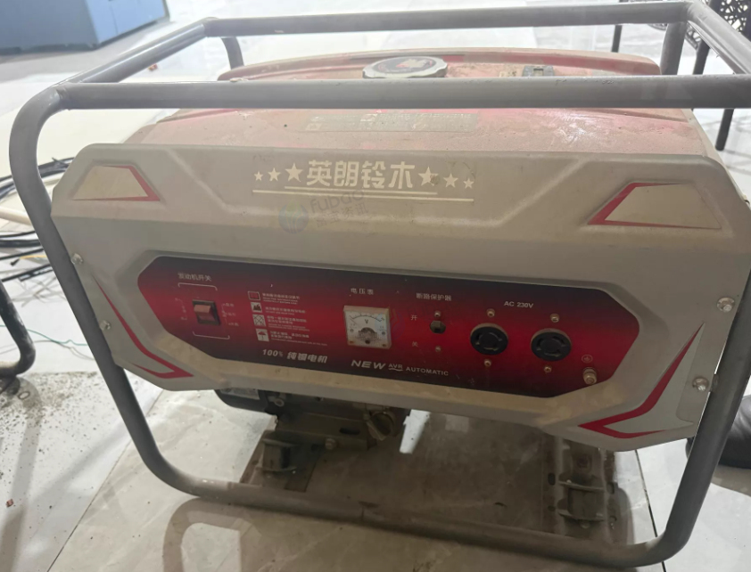 广安市地区工厂处理发电机2台
