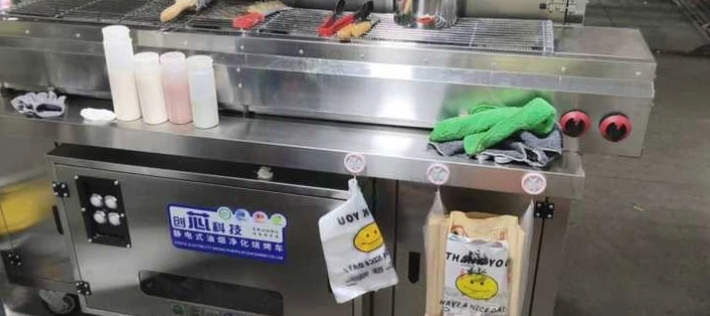 常州市地区处理烧烤车净化器