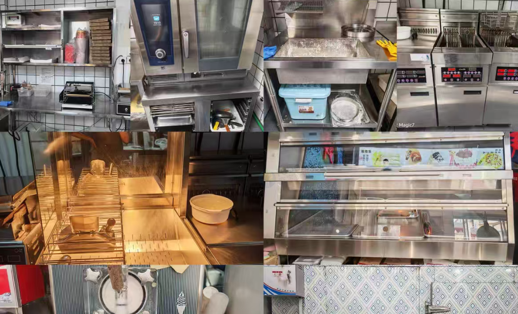 岳阳市地区店铺处理炸鸡店设备整体