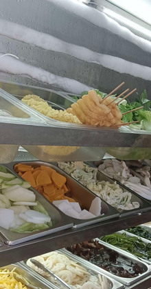 重庆地区自用处理菜品展示柜