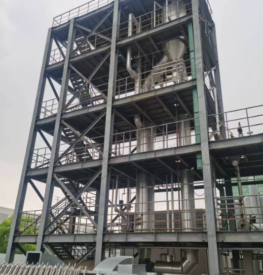 苏州市地区工厂处理全新4T锅炉1台、MVR成套设备
