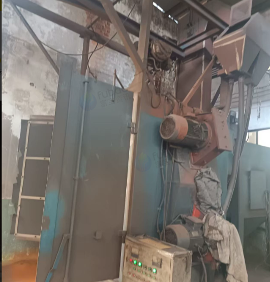盐城市地区工厂处理盐城甬力XL-3210履带抛丸机1台、吊钩式抛丸机1台