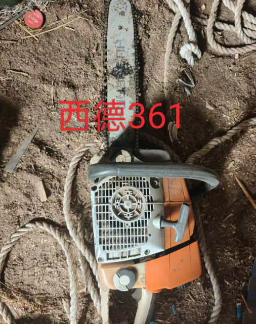 延边市地区工厂处理10米传送带、西德361.381各2台、潍柴6105柴油机锯末机