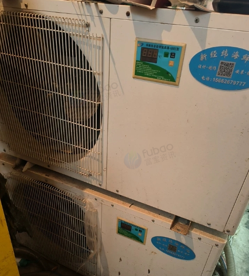 濮阳地区处理两台海鲜制冷机