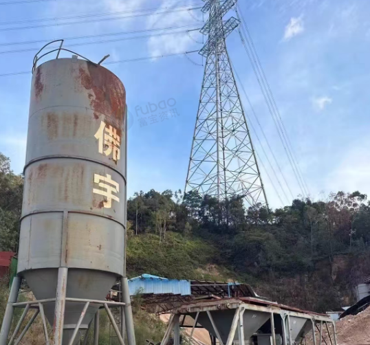 深圳市地区处理400水稳站、发电机、水泥罐等