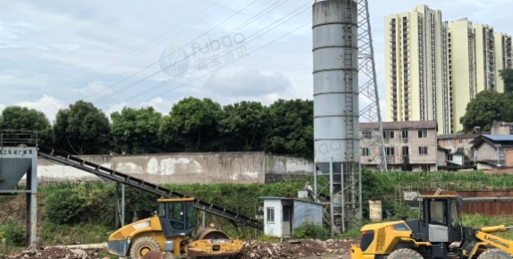 雅安市地区处理600型稳定土搅拌站