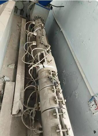 邢台市地区处理2台做喷容布45挤出机带电机变频器电柜
