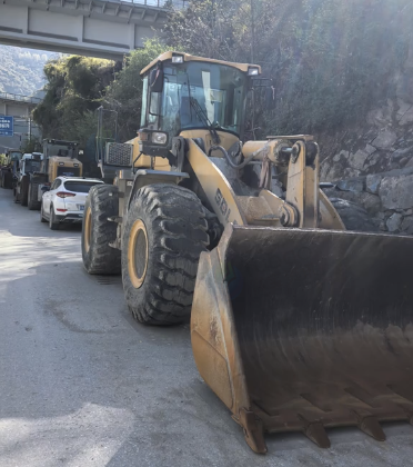 商洛市地区处理山东临工955F装载机