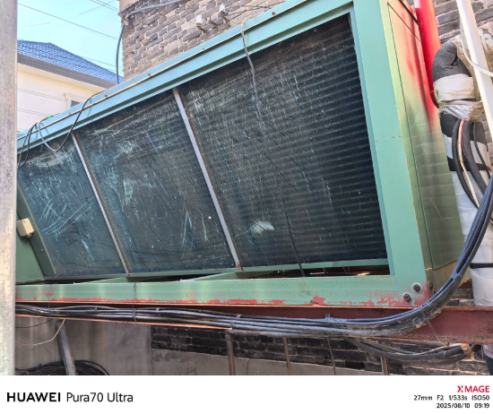 保定市地区处理三套冷冻机组整体冷库
